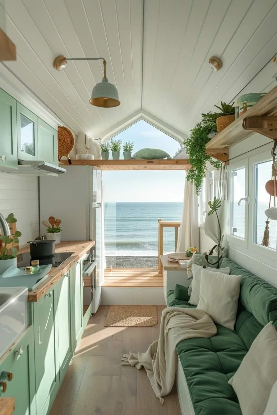 beach hut, airbnb near sea,